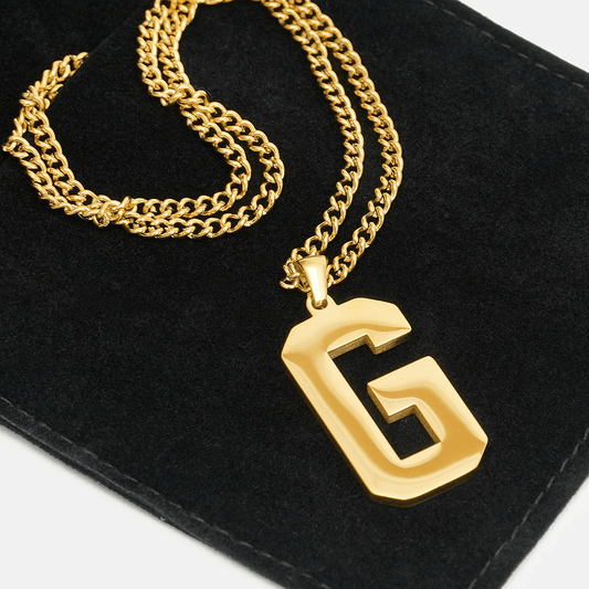 Adults letter "G" Necklace